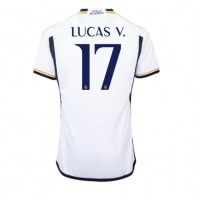 Real Madrid Lucas Vazquez #17 Domáci futbalový dres 2023-24 Krátky Rukáv